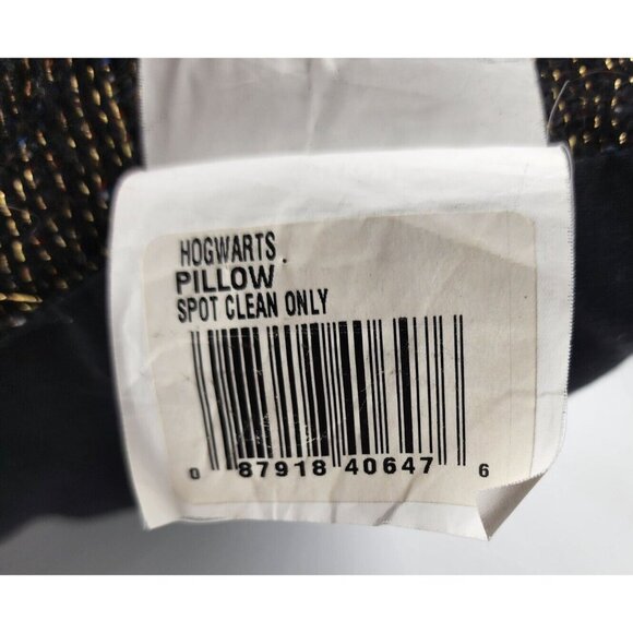 VTG x2 Harry Potter Hogwarts Crest/Marauder's Map Woven Tapestry Throw Pillows - Picture 8 of 16